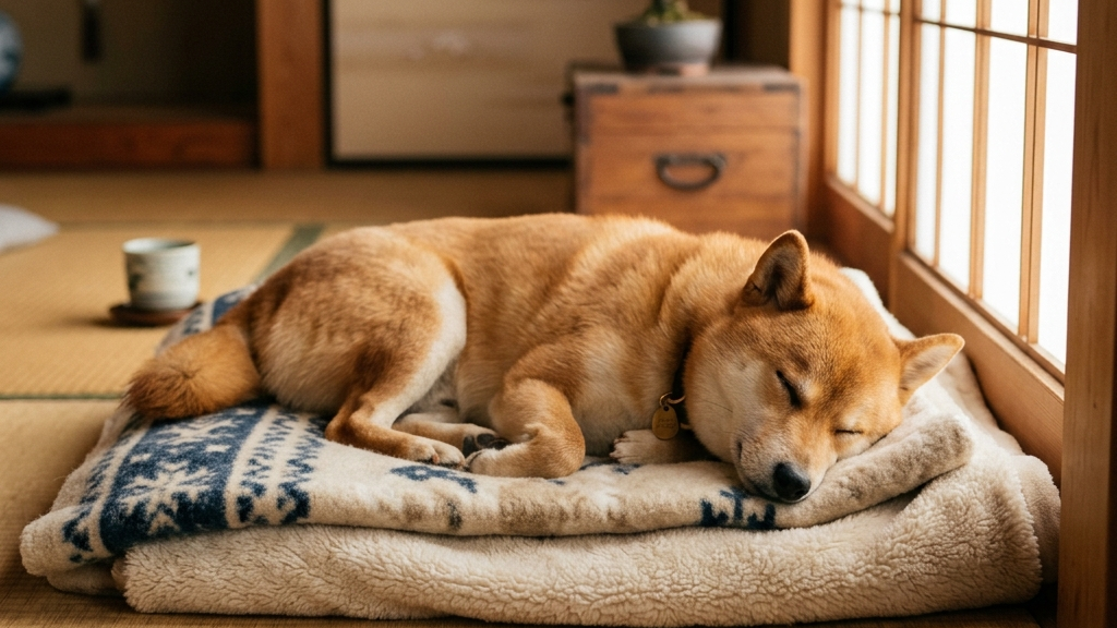 犬の悪性リンパ腫の治療と経過観察のイメージ（実写風）