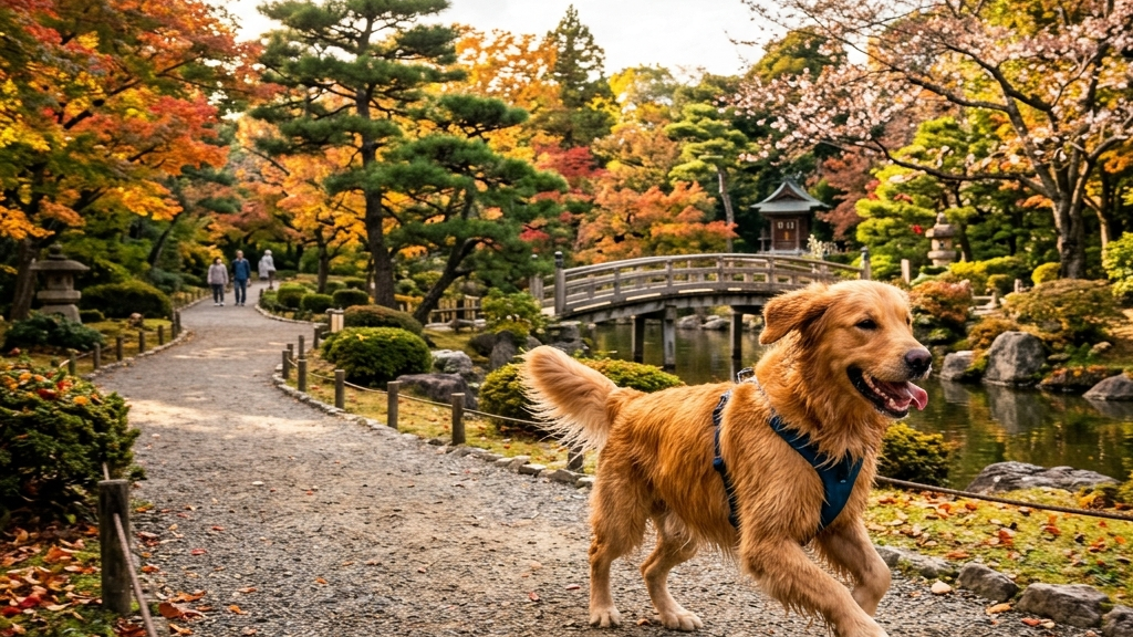 レボチロキシンを犬に投薬する飼い主（実写風）