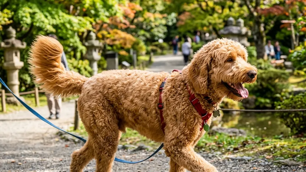動物病院でレントゲン画像を前に犬の状態を説明する獣医師と日本人飼い主（実写風）