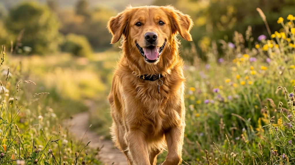 獣医師が犬の皮膚状態を確認している診察室の様子（実写風）