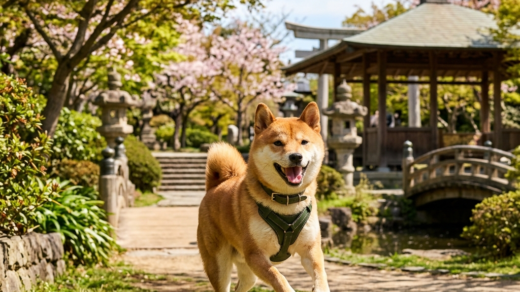 動物病院で皮膚状態の説明を受ける飼い主と犬（実写風）