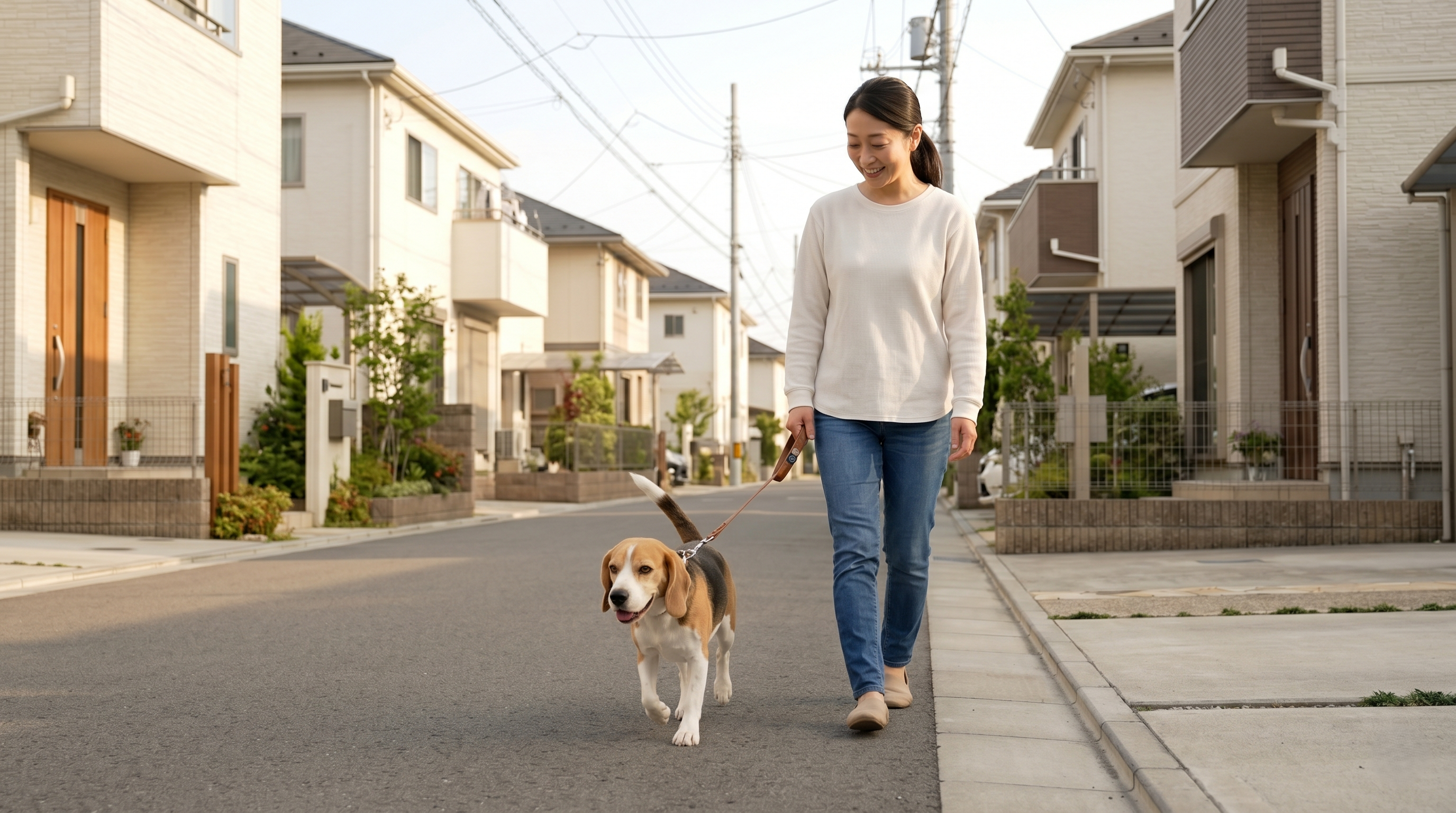 動物病院で点滴治療を受ける犬（実写風）