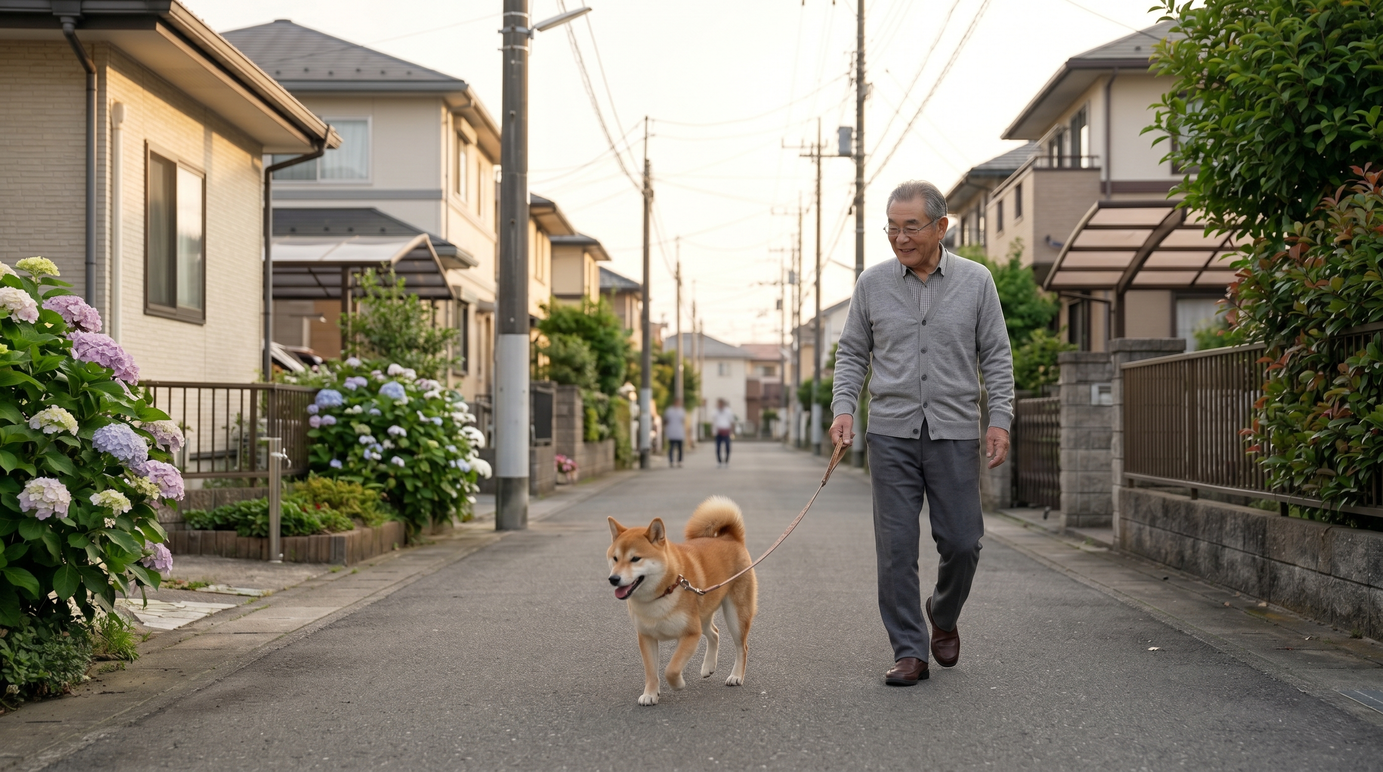 動物病院の診察台でマダニ検査を受ける犬と丁寧に触診する獣医師（実写風）