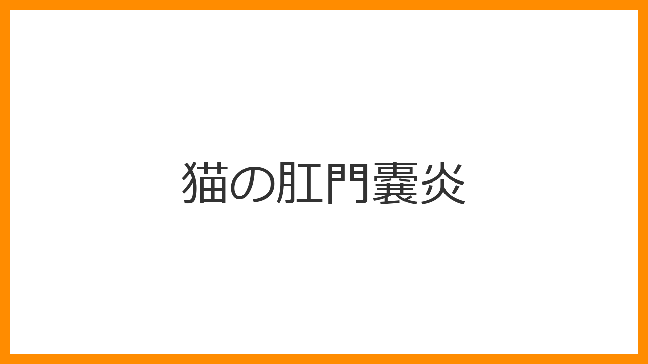 【猫の肛門嚢炎】お尻を気にする・床でこする仕草は肛門腺トラブルのサイン？症状・搾り出し・治療を解説