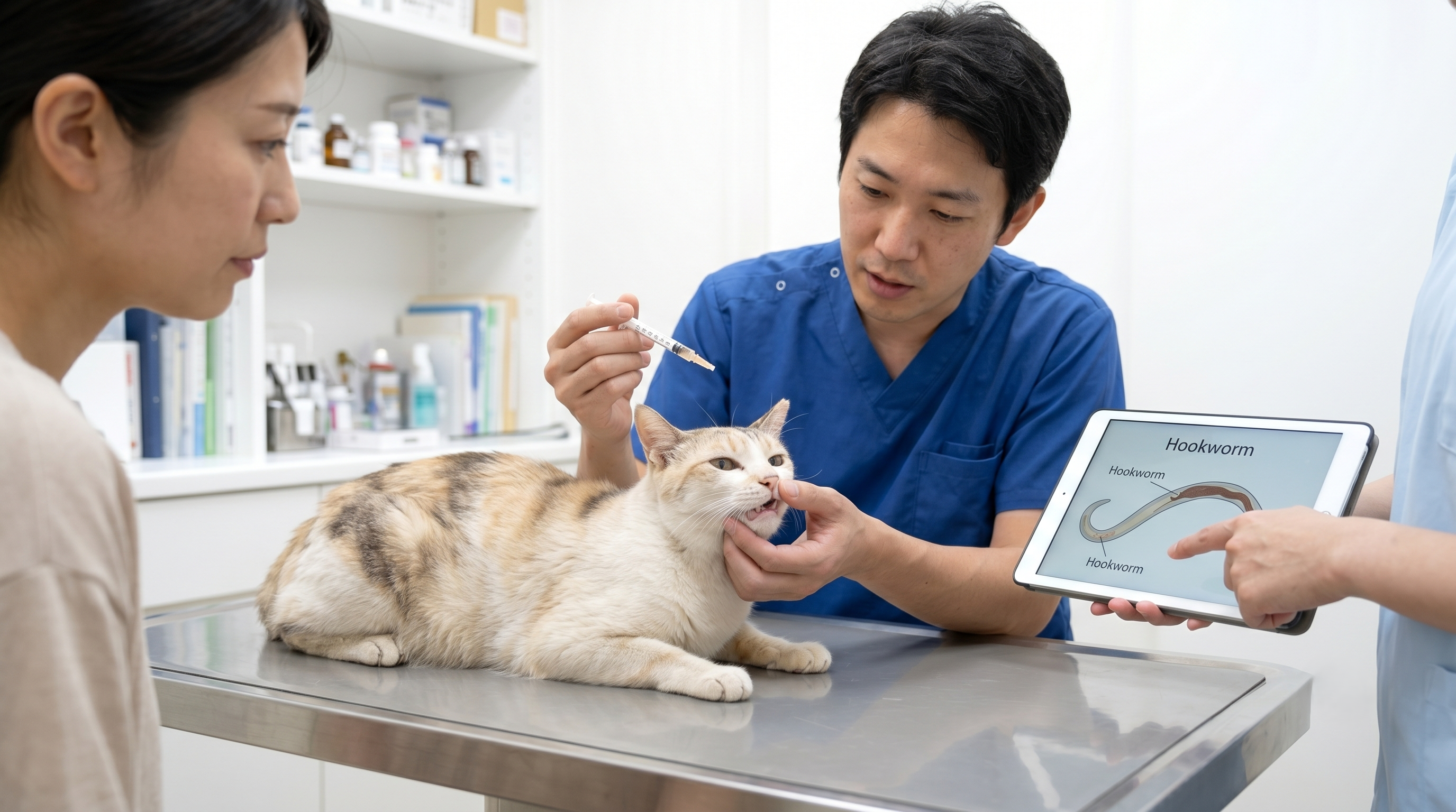 猫が土のある屋外環境を歩いている様子（実写風）