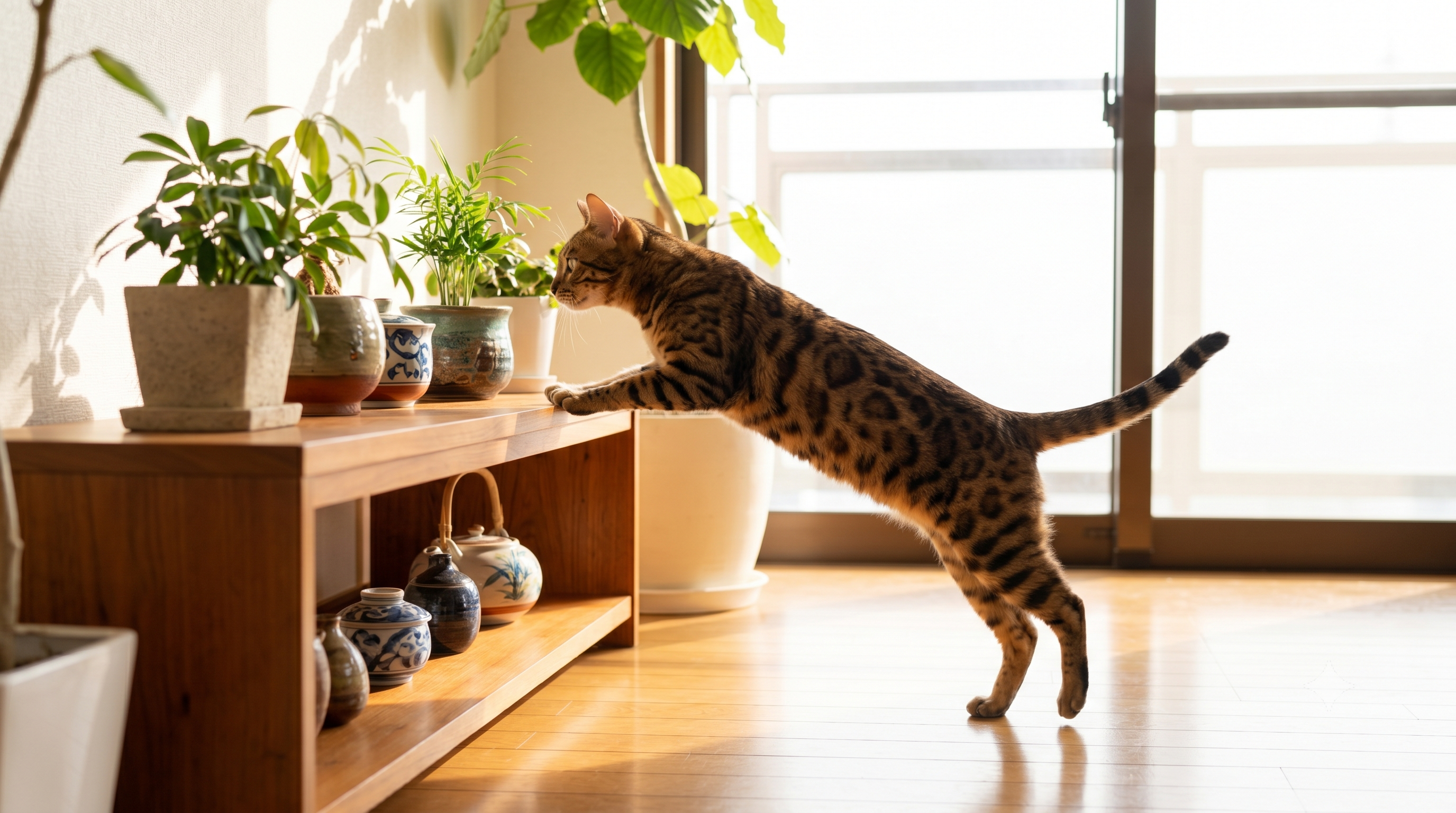 動物病院でレントゲン写真を見ながら飼い主に説明する獣医師（実写風）